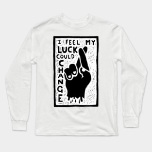 Lucky - Radiohead Illustrated Lyrics Long Sleeve T-Shirt