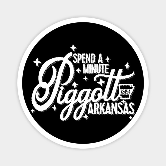 Spend A Minute - Piggott Magnet by rt-shirts