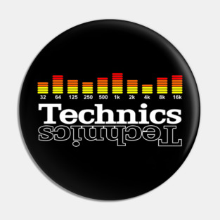 90s Technics Pin