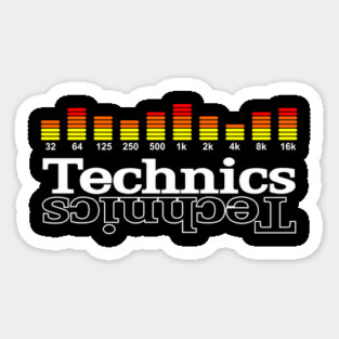 90s Technics Sticker