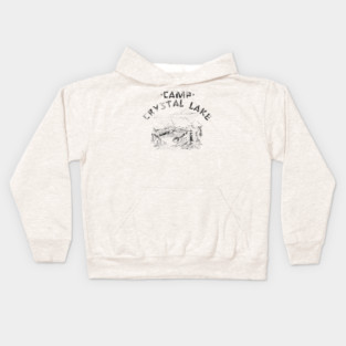 Camp Crystal Lake Counselor Kids Hoodie