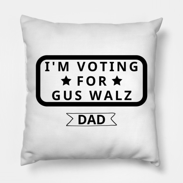 Gus-Walz Pillow by BlackMeme94