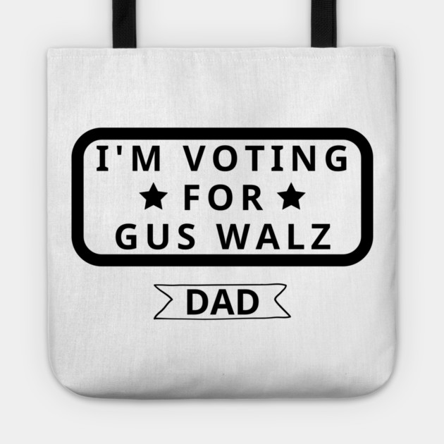 Gus-Walz Tote by BlackMeme94