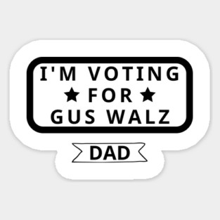 Gus-Walz Sticker