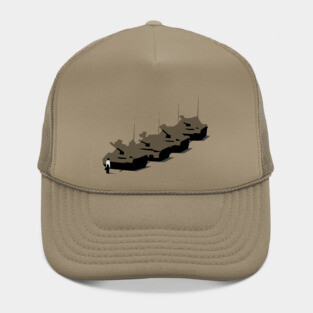 Tank Man Vector Graphic Hat