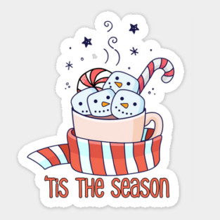 Peppermint Latte Season Sticker