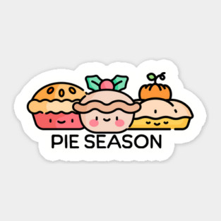 Cute Pie Season Sticker