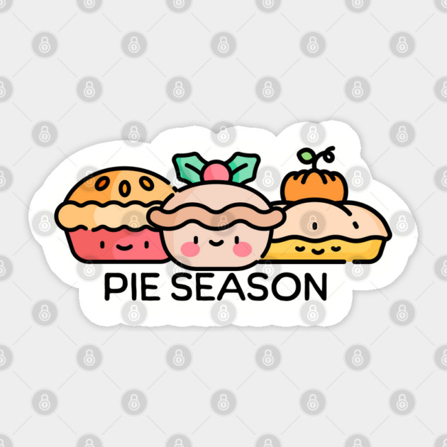 Cute Pie Season Sticker by HolidayBug