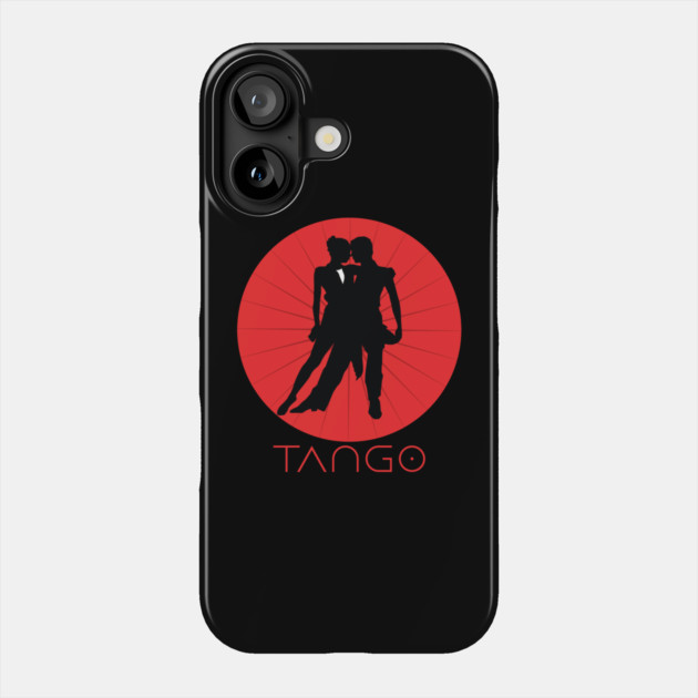 Tango Dancers Phone Case by HolidayBug