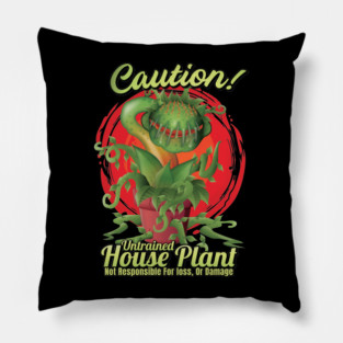 Venus Fly Trap Carnivorous Untrained House Plant Design Pillow