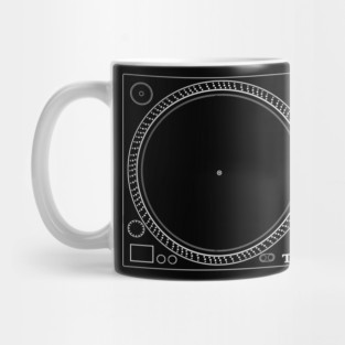 90s Technics Turntable Mug