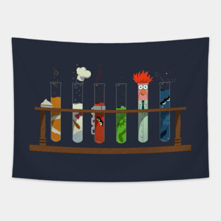 Muppet Science Tapestry