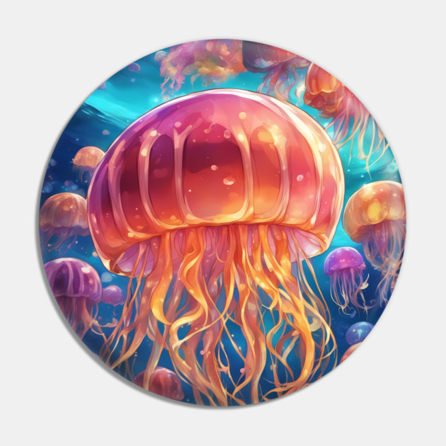 Seaside Secrets Pin by animegirlnft