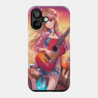 Guitar Cowboy Horse Phone Case