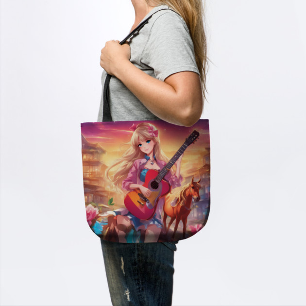 Guitar Cowboy Horse by animegirlnft