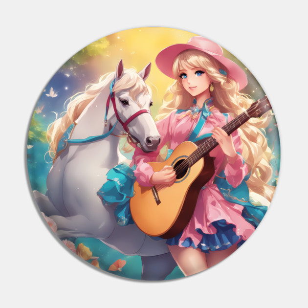 Guitar Instrument Tour Pin by animegirlnft