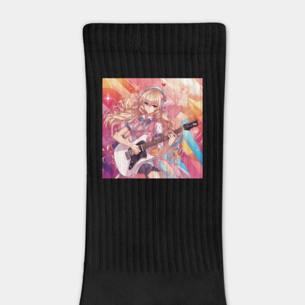 Vintage Artistic Guitar by animegirlnft