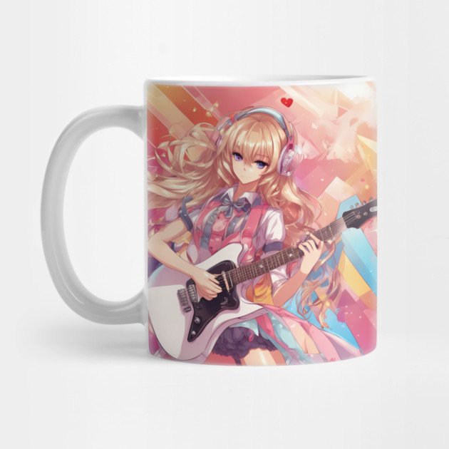 Vintage Artistic Guitar by animegirlnft