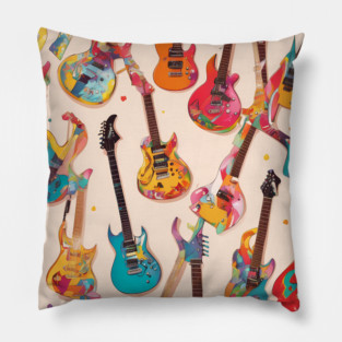 Producer Guitar Gift Pillow
