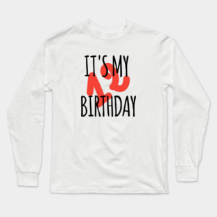 It's My 12th Birthday Long Sleeve T-Shirt