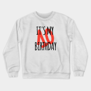 It's My 10th Birthday Crewneck Sweatshirt