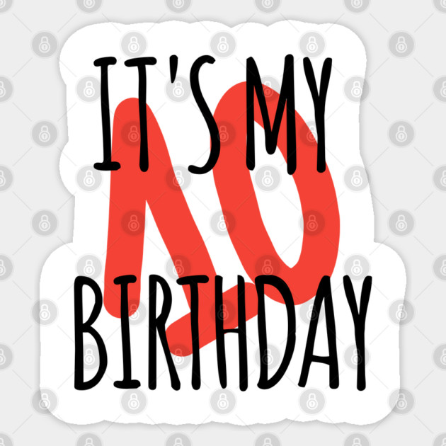 It's My 10th Birthday Sticker by BlackMeme94