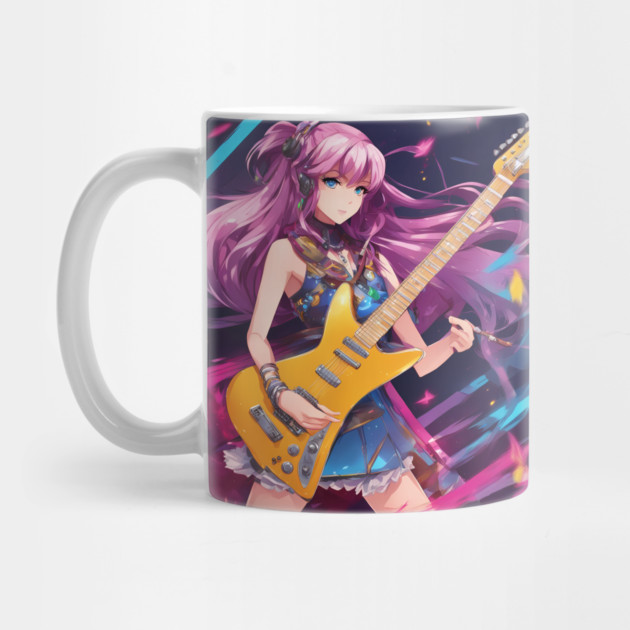 Hit Potential Guitar Waifu by animegirlnft