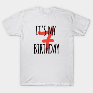 It's My 7th Birthday T-Shirt