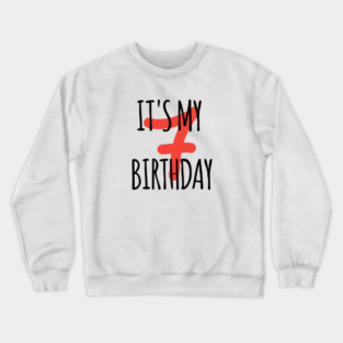It's My 7th Birthday Crewneck Sweatshirt