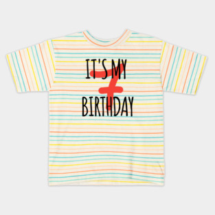 It's My 7th Birthday Kids T-Shirt