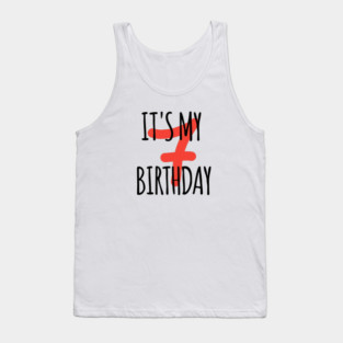 It's My 7th Birthday Tank Top