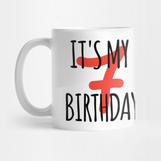 It's My 7th Birthday Mug