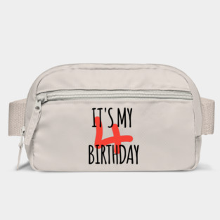 It's My 4th Birthday Bag