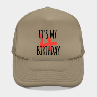 It's My 4th Birthday Hat