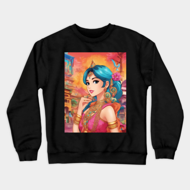 Legends Indian Crewneck Sweatshirt by animegirlnft