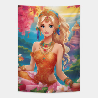 The Jewel of Bharat Tapestry