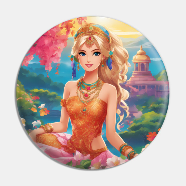 The Jewel of Bharat Pin by animegirlnft