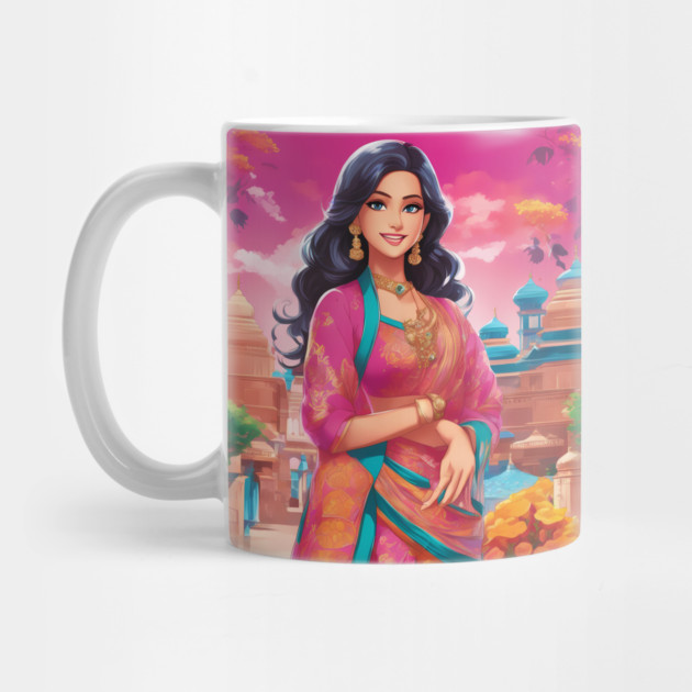 anime with an Indian style by animegirlnft