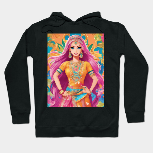 Pride Region Anime Hoodie by animegirlnft