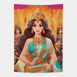 Meditation Dancing Tapestry