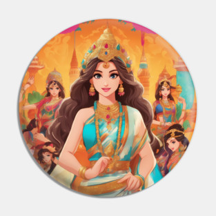 Meditation Dancing Pin