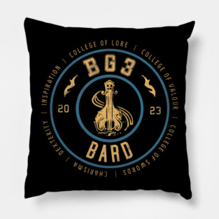Baldur's Gate 3 Bard Pillow
