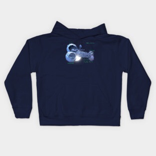 Satellite of Love Kids Hoodie