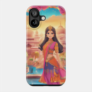 Indian lady themed Phone Case