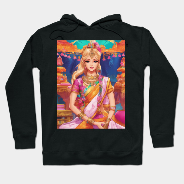 Gorgeous Power Earings Hoodie by animegirlnft