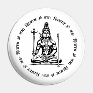 Shiva Mantra Pin