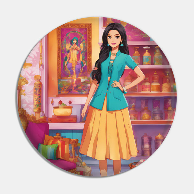 India and synthwave Pin by animegirlnft