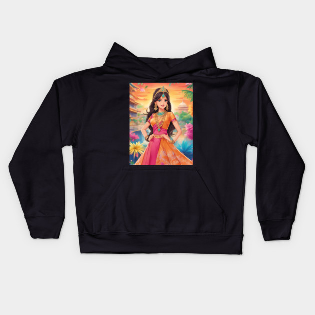 Elements of Indian Kids Hoodie by animegirlnft
