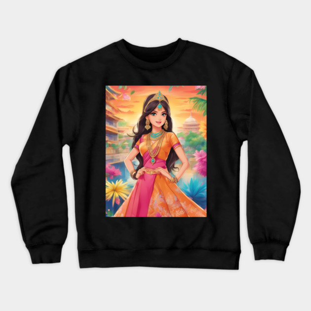 Elements of Indian Crewneck Sweatshirt by animegirlnft
