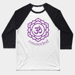 Crown Chakra Baseball T-Shirt